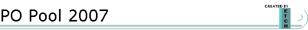PO Pool 2007